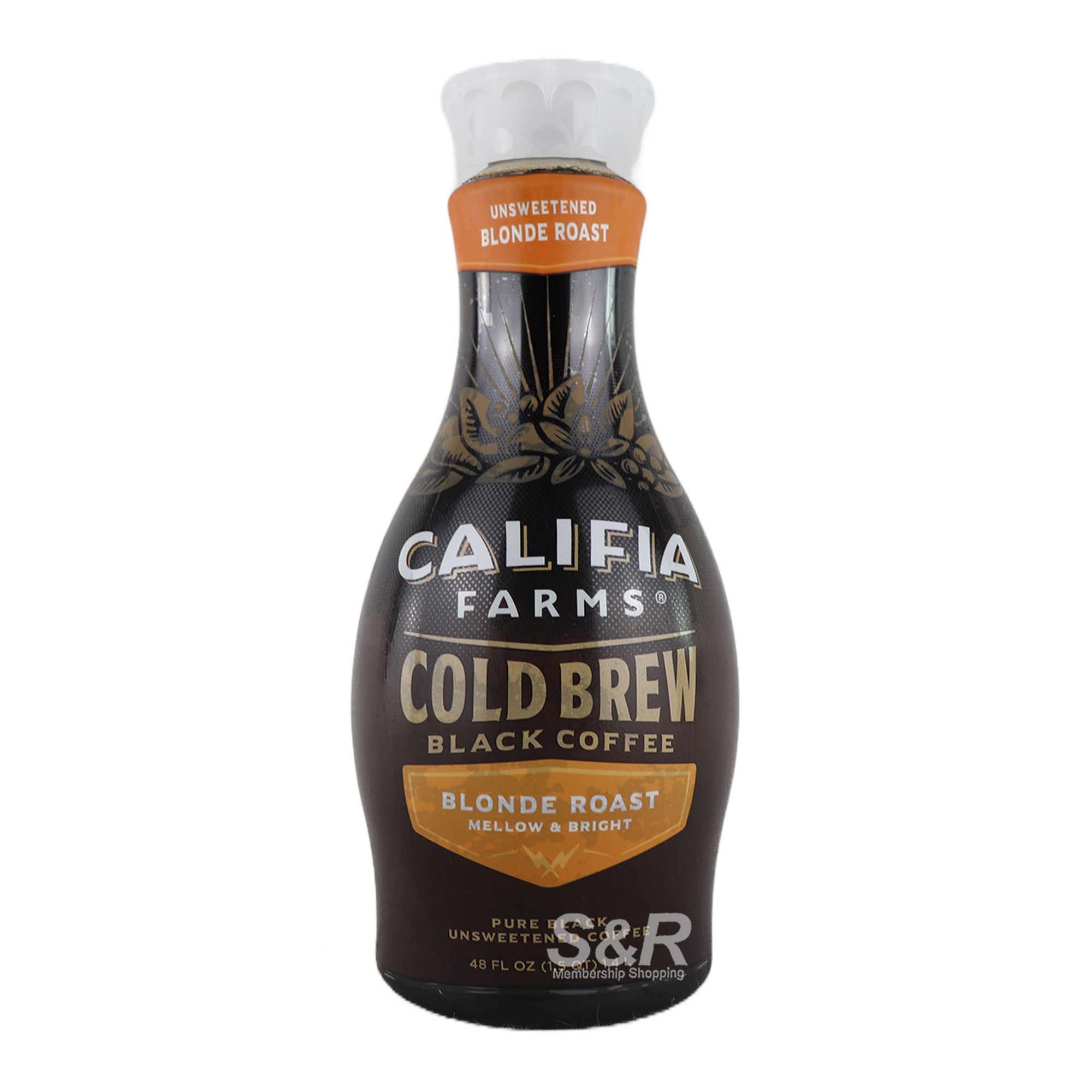 Califia Farms Cold Brew Black Coffee Blonde Roast 1.4L Califia Farms Cold Brew Black Coffee Blonde Roast 1.4L